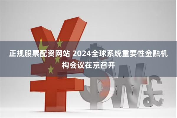 正规股票配资网站 2024全球系统重要性金融机构会议在京召开